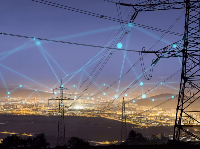 smart-grid-statistics Smart grid statistics 2026 showing 128.4 million U.S. smart meters and a 14.2 Grid Edge Activation Ratio Chart of smart meter penetration, demand response capacity and virtual power plant growth in 2026