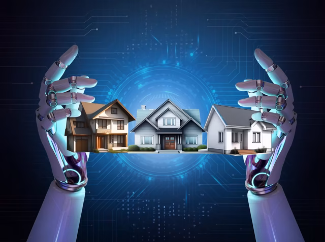 ai-in-real-estate-statistics AI in real estate statistics 2026 chart showing 79% of Realtors using AI and the EU Property AI Lead Ratio rising from 92.9 to 124.1, Real estate AI adoption by country 2025, Eurostat share of real estate firms using AI with Sweden and Finland leading Europe