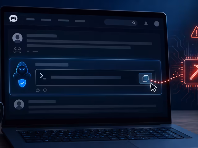 clickfix-statistics ClickFix statistics 2026: Microsoft observed ClickFix-style commands on more than 1.1 million devices, February to early May 2026, Native Paste Defense Lag: months from first ClickFix campaign to native warning — macOS 24, Opera 28, Chrome 31, Windows 31+