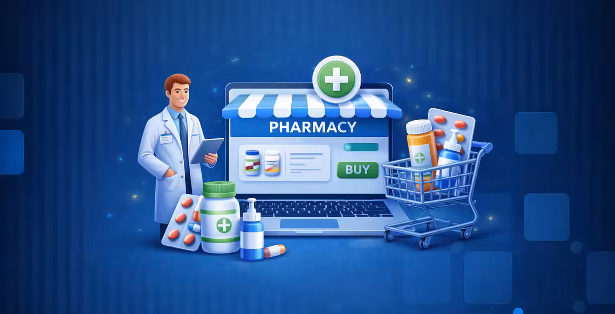 online-pharmacy-statistics Online pharmacy statistics 2026 chart showing Germany's Rx Channel Gap Ratio falling from 23.7 to 11.8 How many prescriptions are filled online in 2026, OTC vs prescription mail-order share in Germany, Axis Intelligence Research