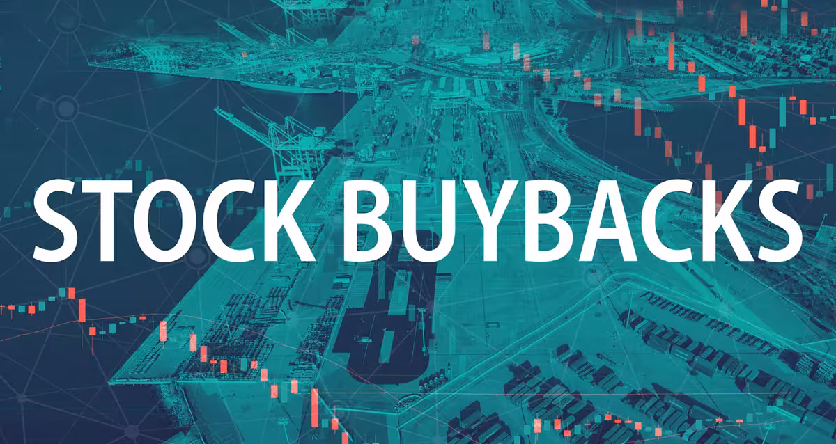 stock-buyback-statistics Stock buyback statistics 2026 chart showing S&P 500 buybacks and big tech capex Alphabet and Meta share buybacks fall to zero as AI capex rises in 2026